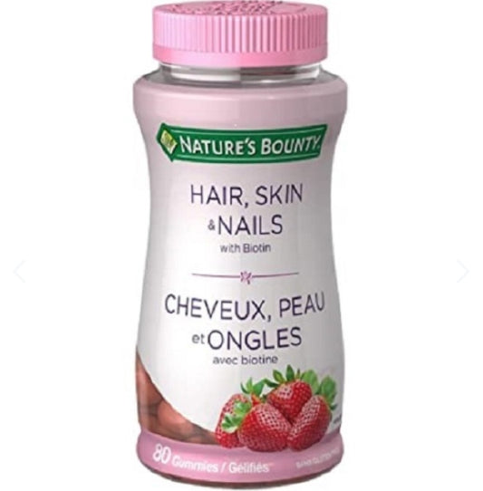 Hair Skin Nails Gummies 80 Goma